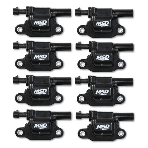 MSD Coil Black Square GM V8 2014-Up 8pk MSD826683