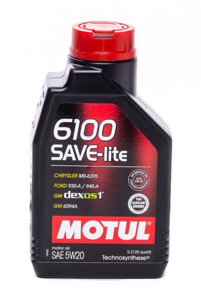 6100 5w20 Save-Lite Oil 1 Liter MTL108009