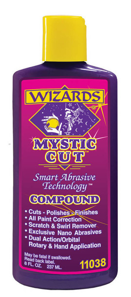 Mystic Cut Compound 8oz.  WIZ11038
