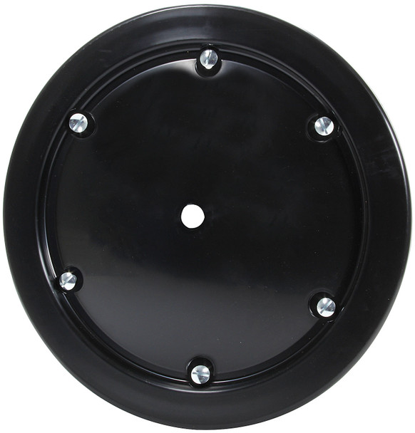 Universal Wheel Cover Black 6 Q-Turn Fasteners ALL44246