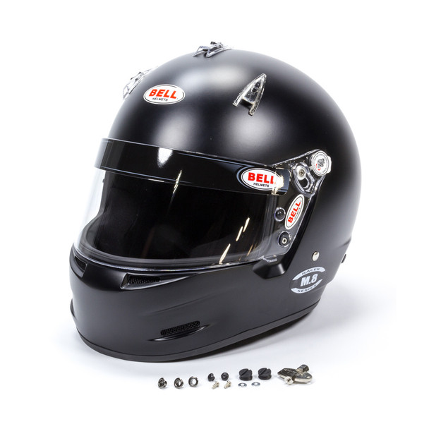 Helmet M8 X-Small Flat Black SA2020 BEL1419A12