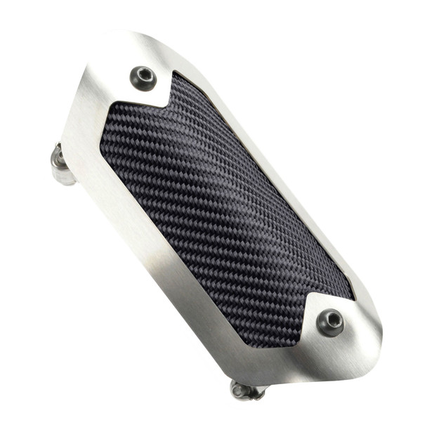 Flexible Heat Shield 3.5 in x 6.5in Brushed/Onyx DSN010900