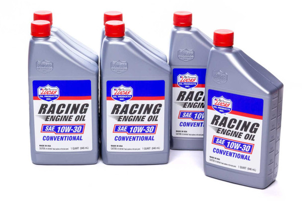 SAE Racing Oil 10w30 Case 6 x 1qt LUC11016-6