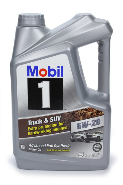 Mobil 1 Truck & SUV Oil 5w20 5 Quart Jug MOB124575-1