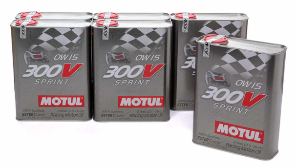 300V 0w15 Racing Oil Synthetic Case 6x2 Liter MTL104238-6