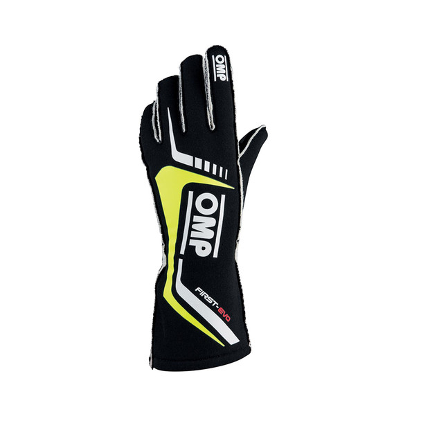 First EVO Gloves Black And Yellow Large OMPIB767NGIL