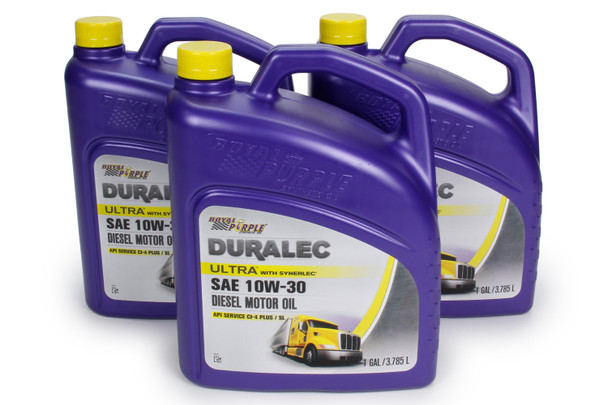 Duralec Ultra 10W30 Oil Case 3 x 1 Gallon ROY80456