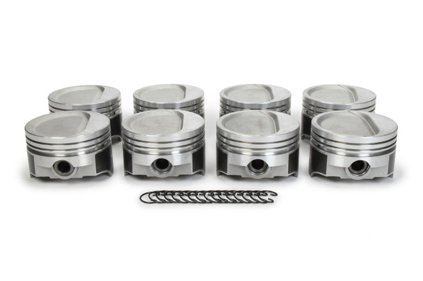 SBC Forged Dished Piston Set 4.030 Bore  -21.1cc SEAL2441AF30