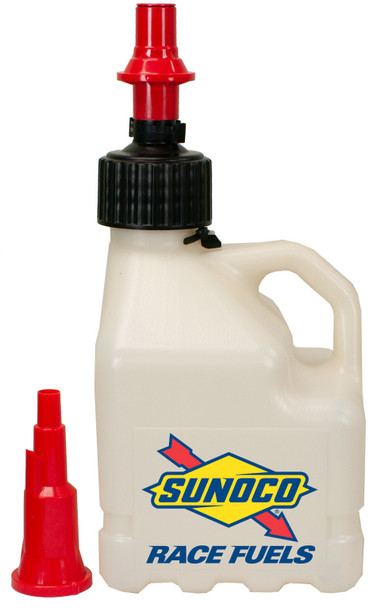 Clear Sunoco 3 Gallon Utility Jug w/ Fastflo SRJR3100CL-FF