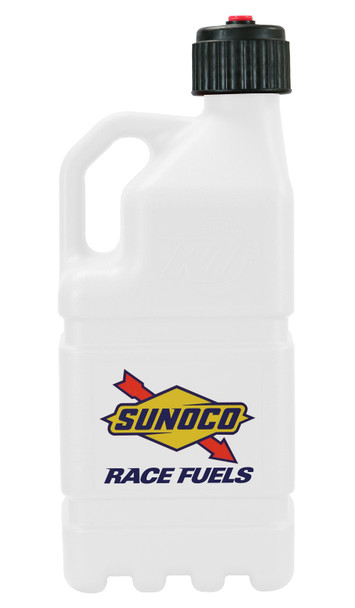 White Sunoco Race Jug GEN 3 Threaded Vent SRJR7500WH