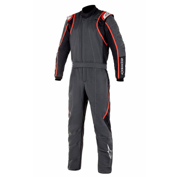 GP Race Suit V2 Large / X-Large Gray / Black/Red ALP3355120-1431-58