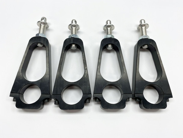 Hood Pin Mount Kit 4.5" x 1.5" x 1/2-20 Dirt Late Model Modified IMCA