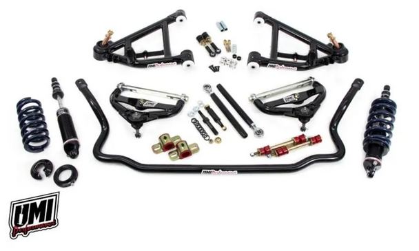 UMI 383001-B 82-03 S10 Truck Corner Max Kit - Street/Race - Black