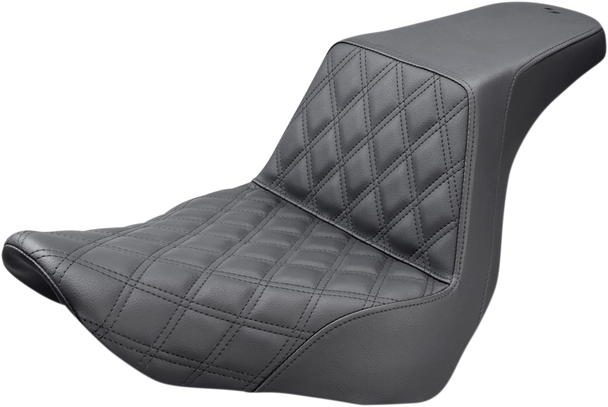 SADDLEMEN Step Up Seat - Driver's Lattice Stitched 818-29-172