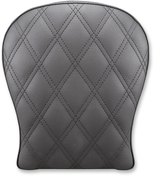 SADDLEMEN Lattice Stitched Pad - Black -  9" SA1024