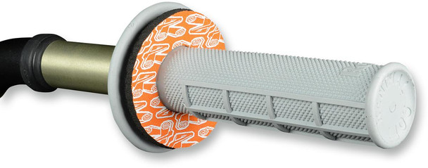 RENTHAL Renthal Grip Donutz Orange 4mm Neoprene Pair G204 