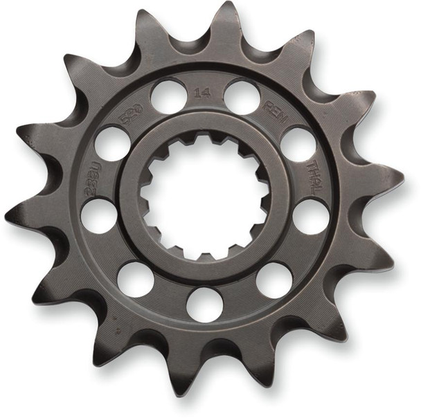 RENTHAL Renthal 14-Tooth Front Sprocket for Kawasaki and Yamaha 520 Chain 252--520-14GP 