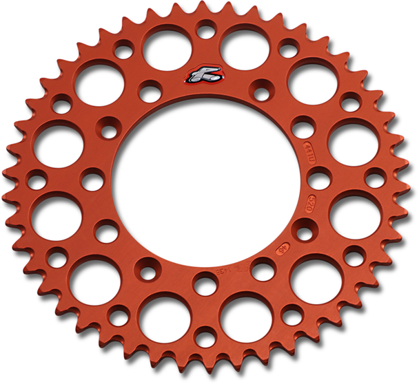 RENTHAL Rear Sprocket - 46-Tooth - Orange 441U-520-46GPOR