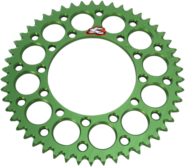 RENTHAL Sprocket - Kawasaki - Green - 50-Tooth 191U-420-50GEGN