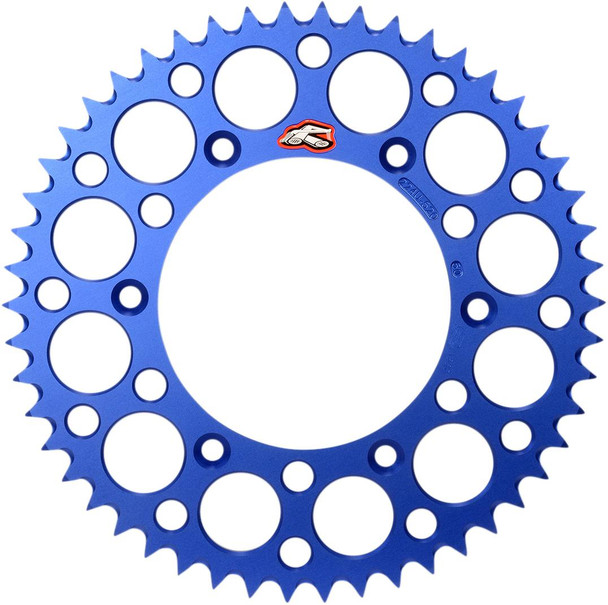 RENTHAL Renthal 50-Tooth Blue Rear Sprocket for Husqvarna 224U-520-50GPBU 