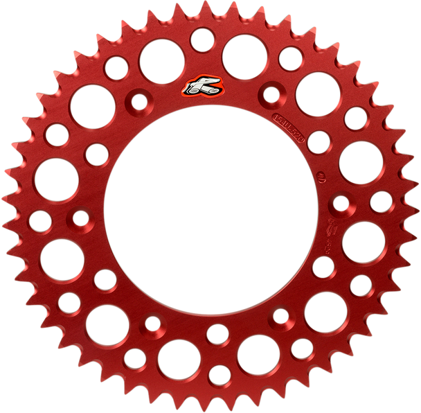 RENTHAL Sprocket - Honda - Red - 49-Tooth 189U-420-49GRRD