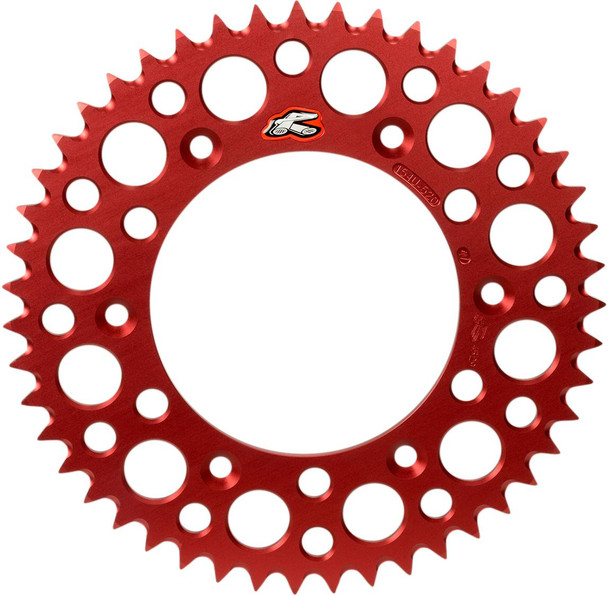 RENTHAL Renthal Red 49-Tooth Rear Sprocket for Honda CR80R CR85R CRF150R 189U-420-49GRRD 