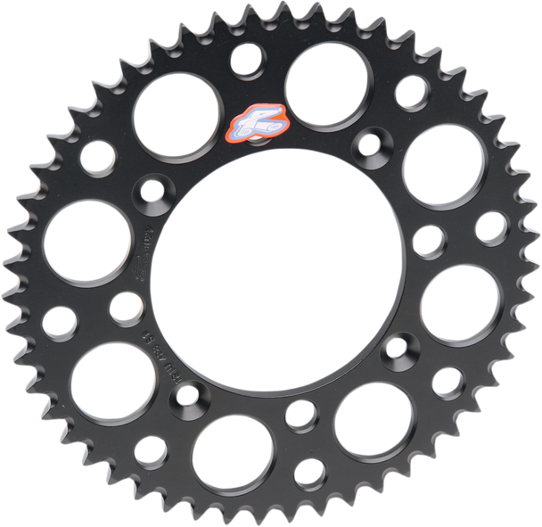 RENTHAL Sprocket - Yamaha - Black - 51-Tooth 150U-520-51GBBK