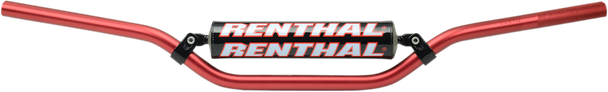 RENTHAL Handlebar - 7/8" - 722 - CR High/Ricky Johnson - Red 72201RD01185