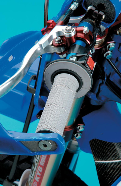 RENTHAL Renthal Dual-Compound Grips 7/8" Half Waffle Gray G151 