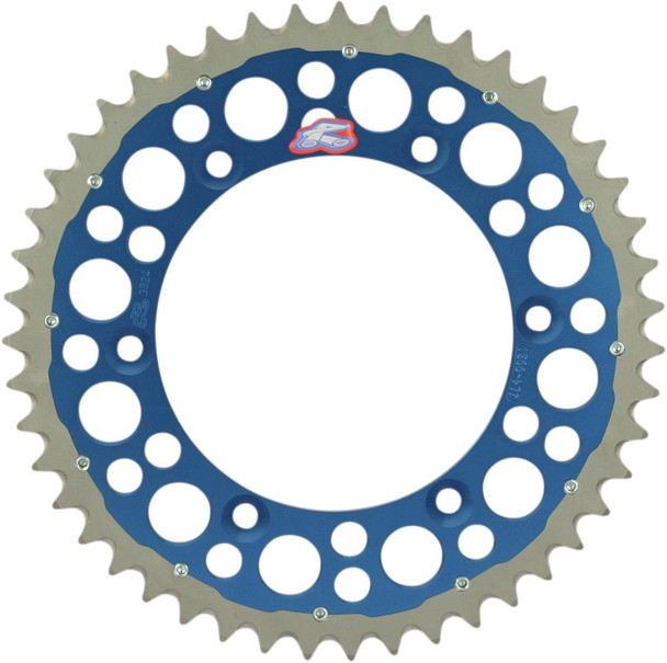RENTHAL Renthal TwinRing Rear Sprocket 50T Blue 1500-520-50GPBU 