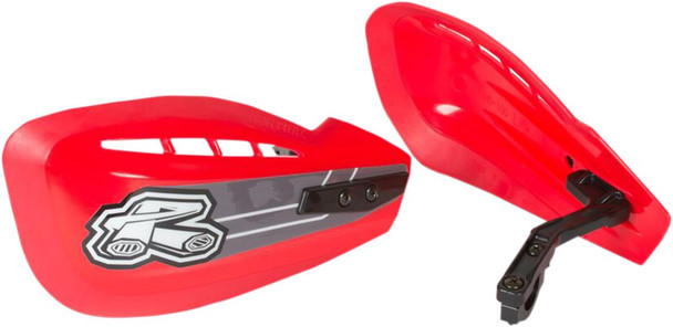 RENTHAL Renthal Red Moto Handguards with Dual Compound Shield and Reinforced Bracket HG-100-RD 