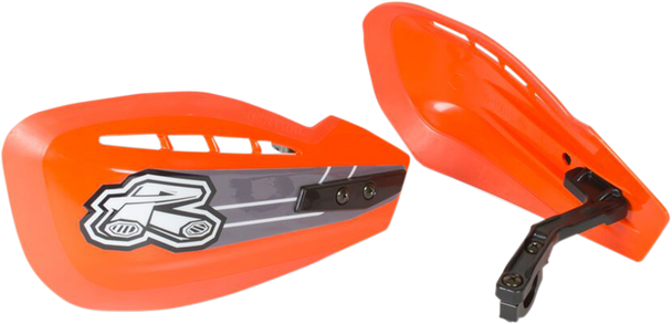 Renthal Handguards Orange Dual-Compound Shield Reinforced Bracket HG-100-OR