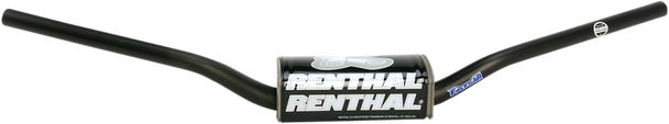 RENTHAL Handlebar - Fatbar - 827 - Villopoto/Stewart - Black 827-01-BK