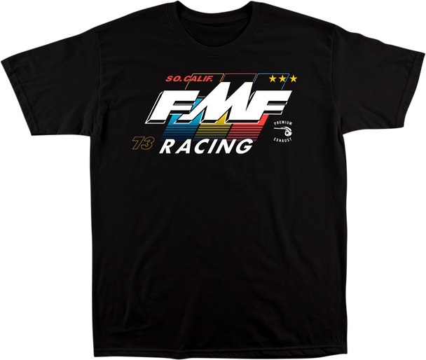 FMF Retro T-Shirt - Black - 2XL FA20118909BLK2X