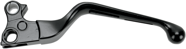 DRAG SPECIALTIES Clutch Lever - Wide Blade - Slotted - Black H07-0769B-C