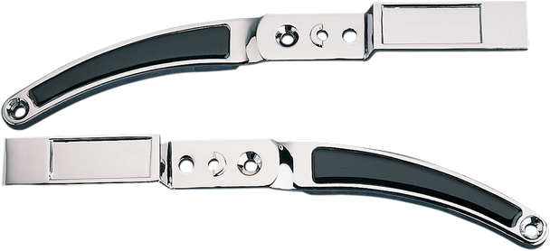 DRAG SPECIALTIES Rear Fender Strut - Stock-Style - Chrome/Black 51-0179-BX-LB2