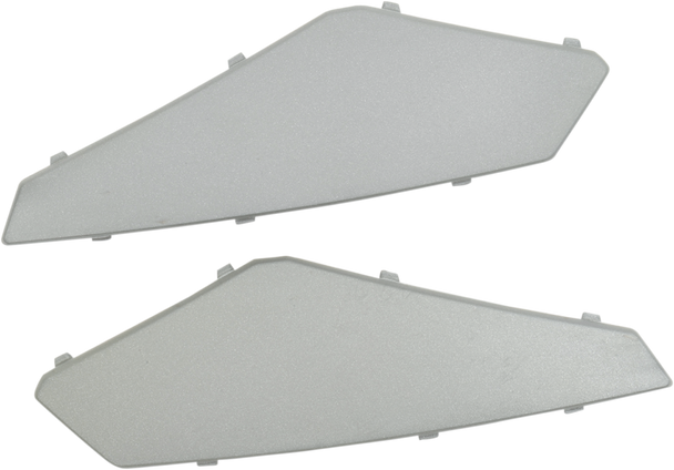 POWERMADD/COBRA Handguard - Vent Cover - Silver 34272