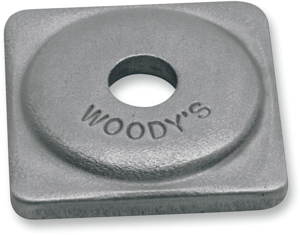 WOODY'S Support Plates - Natural - Square - 6 Pack ASG-3775-6