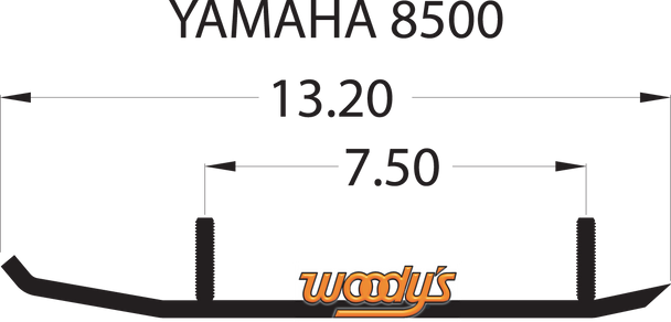 WOODY'S Trail Blazer IV™ Flat-Top® - 6" - 60° TYV4-8500