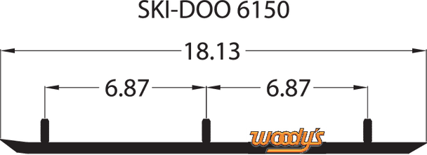 WOODY'S Extender Trail III™ Flat-Top® Runner ESD3-6150