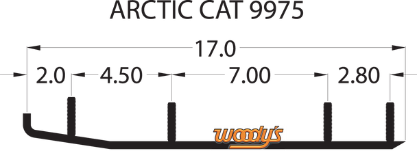 WOODY'S Extender Trail III™ Flat-Top® Runner EAT3-9975