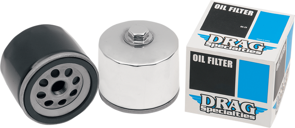 DRAG SPECIALTIES Magnetic Ring Oil Filter with Nut - Chrome - 2-1/4" 14-0004HPK-BX29