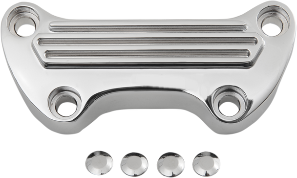 DRAG SPECIALTIES Finned Handlebar Clamp 03-0106