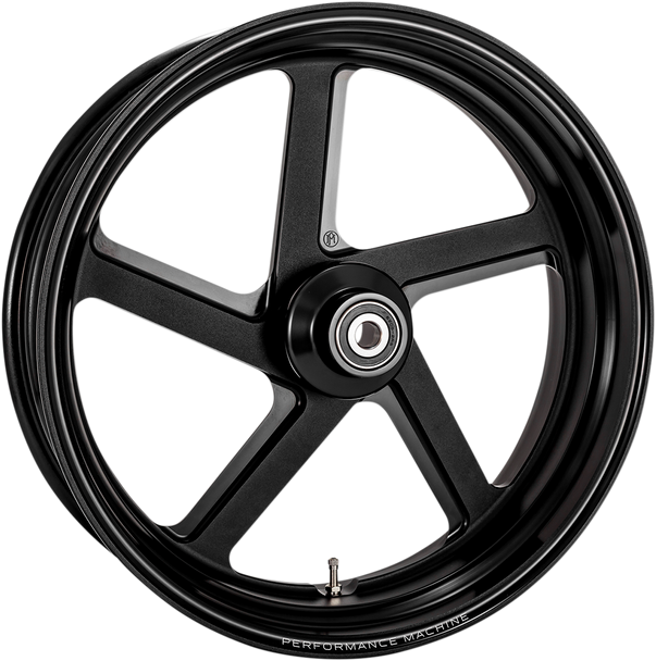 PERFORMANCE MACHINE (PM) Wheel - Pro-Am - Dual Disc - Front - Black Ops - 21"x3.50" - No ABS 12027106RPROSMB