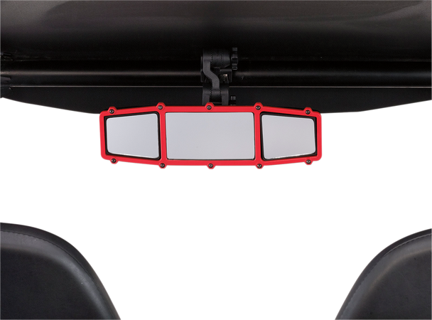 MOOSE UTILITY Rear Mirror - Accent Frame - Red ESCTR-RED