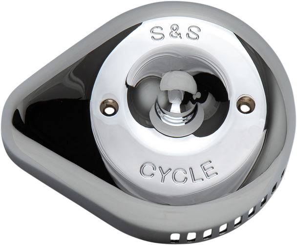 S&S CYCLE Slasher Air Cleaner Cover - Chrome 170-0532