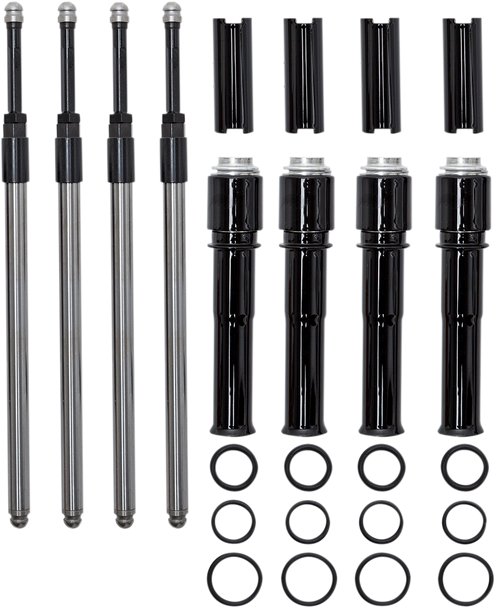 S&S CYCLE Quickee Pushrods - Black - M8 930-0137