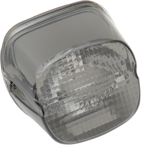 DRAG SPECIALTIES Taillight Lens - Bottom Tag Window - Smoke 12-0411MD