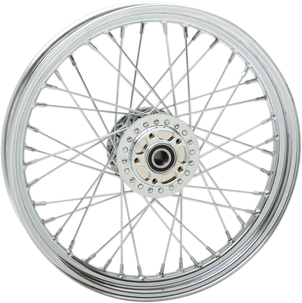 DRAG SPECIALTIES Front Wheel - Single/Dual Disc/No ABS - Chrome - 19"x2.50" - '04-'05 FXD 63148