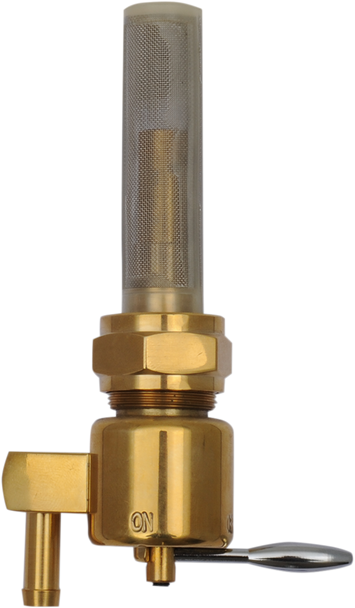 DRAG SPECIALTIES Down Round - Petcock - Bronze 03-0074BR